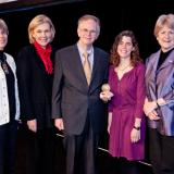 Betty Wallace, Patricia Gruber, Douglas Wallace, Mary Gehring, Mary Claire King