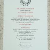 Prize Citation